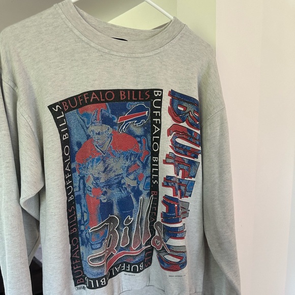 Vintage 90s Buffalo Bills Magic Johnson crewneck sweatshirt - Picture 4 of 11